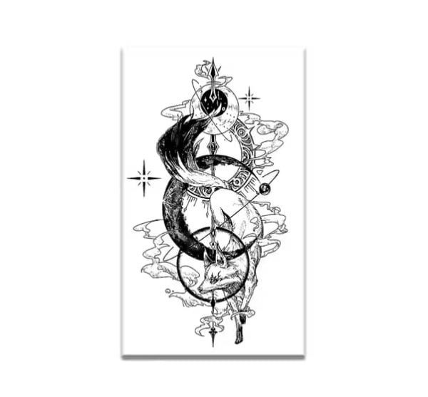 Temporary Tattoos: Fox Fairy