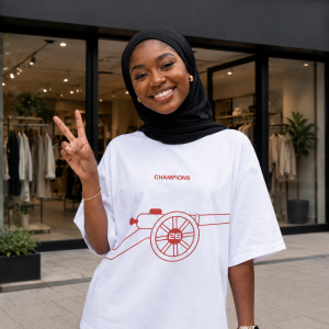 Canon T-shirt - North London football-inspired